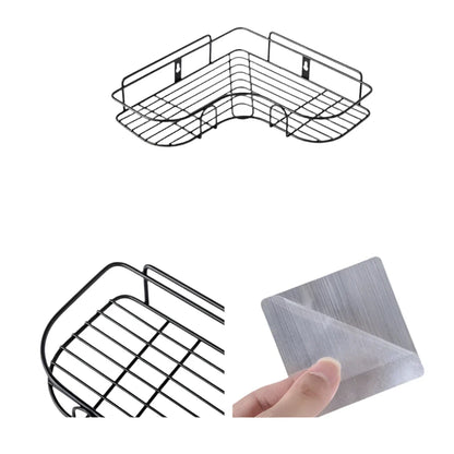 Non-Perforated Triangle Bathroom Shelf