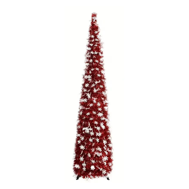 Red White Pop-Up Christmas Tree