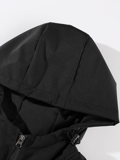 High-Quality Printed Hooded Jacket