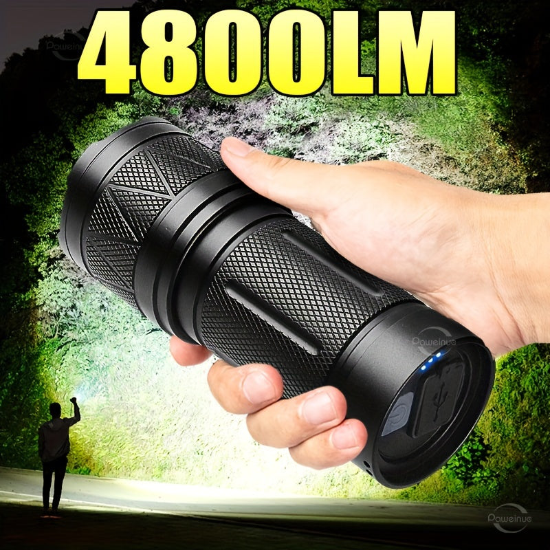 Super Bright LED Flashlight Rechargeable Torch