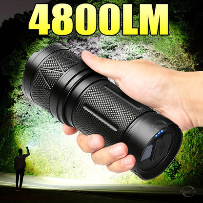 Super Bright LED Flashlight Rechargeable Torch