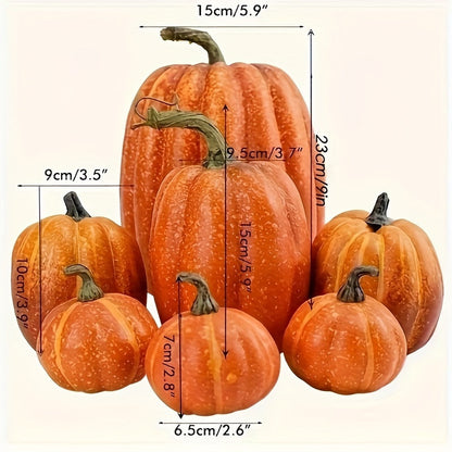 Halloween Pumpkin Decoration Set (7pcs)