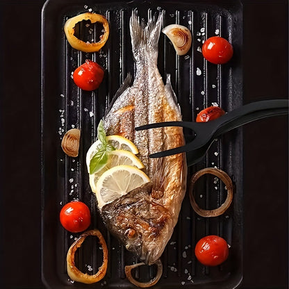 2-in-1 Nylon Frying Spatula Tong