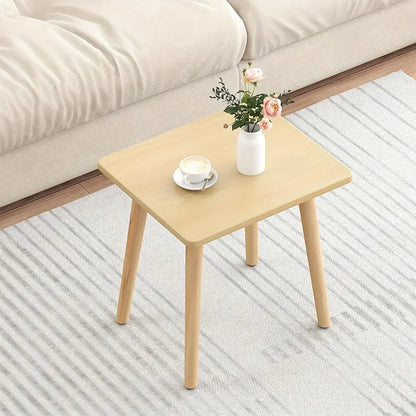 Rustic Wood Side Table - No-Tool Assembly