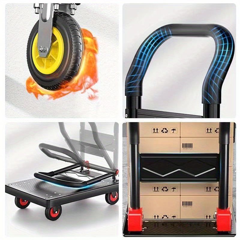 Hand Truck Folding Trolley Cart with Wheels