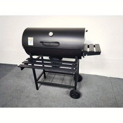 Outdoor Multifunctional BBQ Grill Rack with Iron Plate