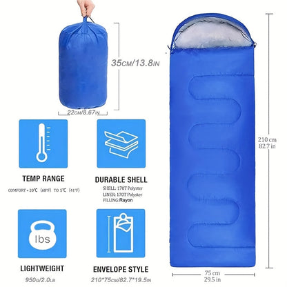 Camping Sleeping Bag Thick Warm for Cold Weather