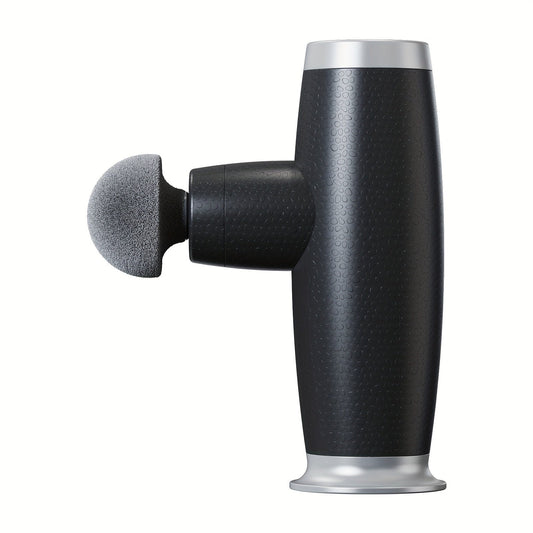 Electric Mini Massage Gun – Portable Deep Tissue Massager for Back and Neck(Black)