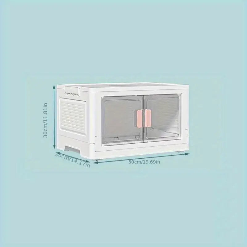 Stay organized without the hassle, courtesy of the Movable Folding Storage Box