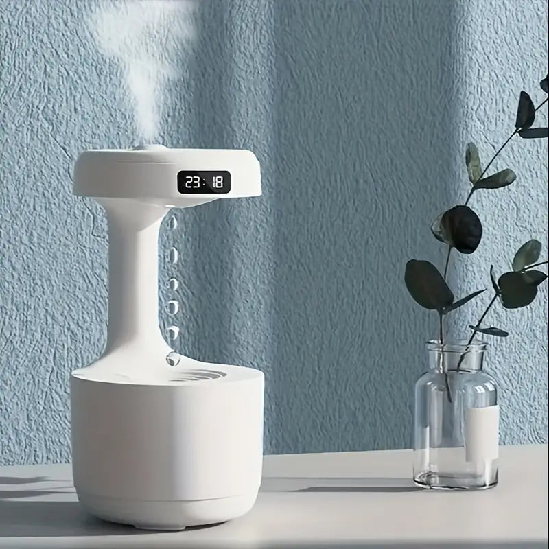 800ml Water Drop Backflow Humidifier - USB Powered