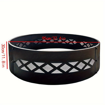 Fire Pit Ring for Outdoor Wood Burning