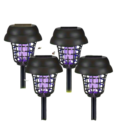 4pcs Solar Mosquito Repellent UV Insect Lamps