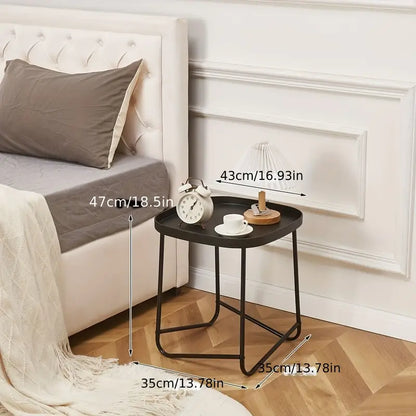 Experience the perfect marriage of style and utility with this modern side table