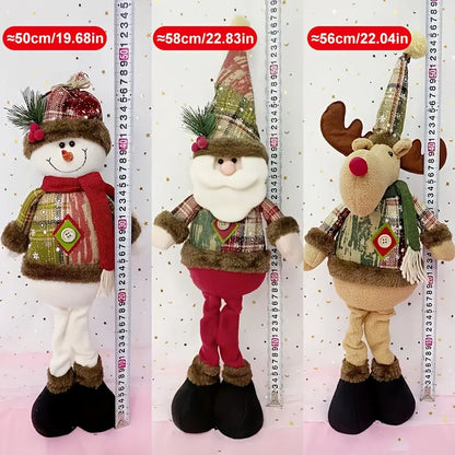 Enhance Your Festive Decor with 3pcs Christmas Dolls Tree Decor