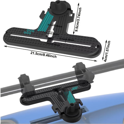 Kayak Rail Track Set Tool-Free T-Shaped Mount