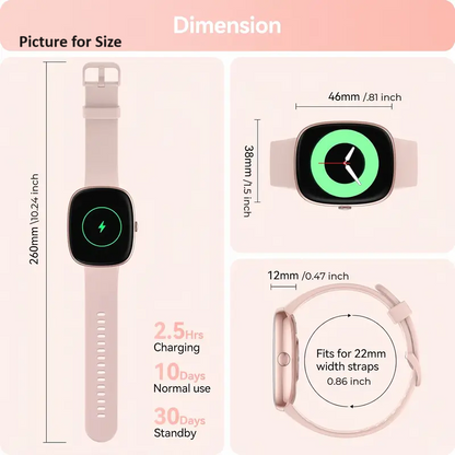 Little Meatball Glitter Smartwatch - Black