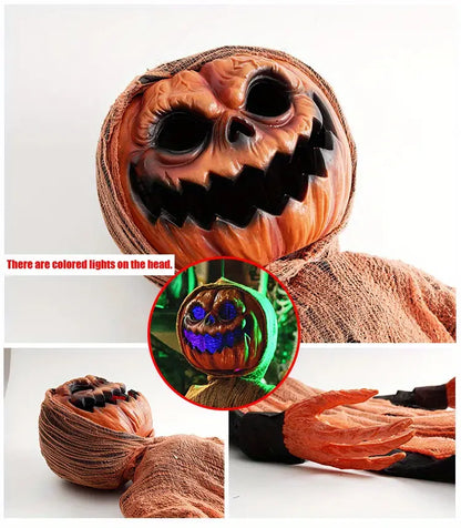 Voice-Activated Ghostly Pumpkin