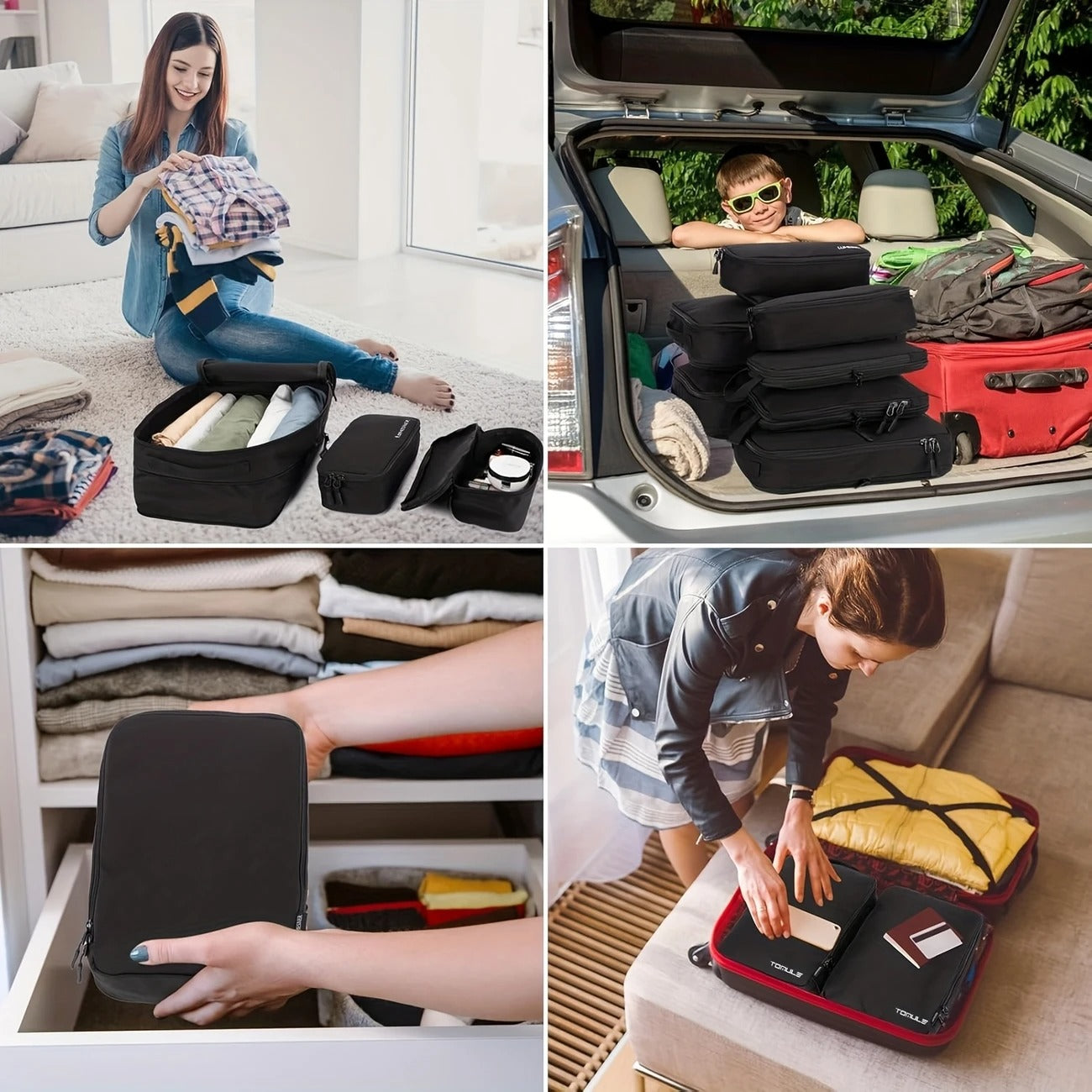 Travel Packing Cube Set (8pcs)