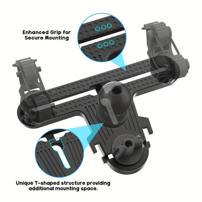 Kayak Rail Track Set Tool-Free T-Shaped Mount