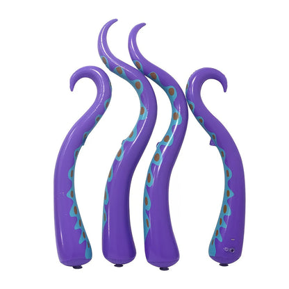 Inflatable Octopus Arms with Suction Cups (4-Pack)