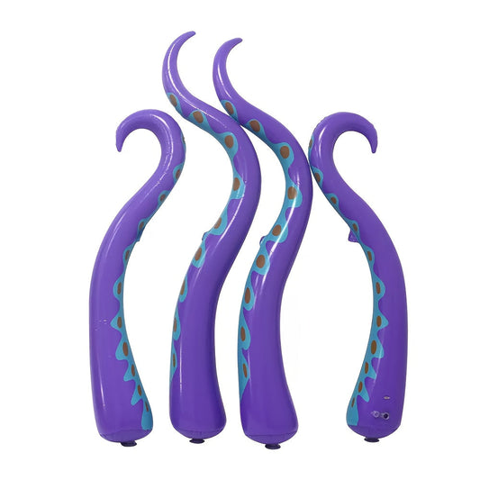 Inflatable Octopus Arms with Suction Cups (4-Pack)