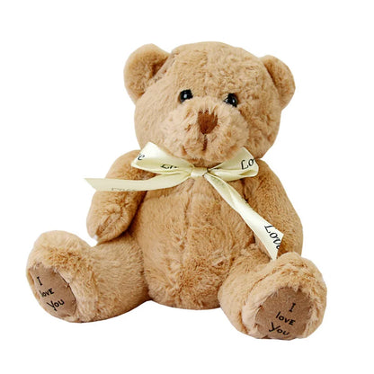 Cute Bear Doll Plush Stuffed Toy for Kids (18cm)