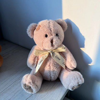 Cute Bear Doll Plush Stuffed Toy for Kids (18cm)