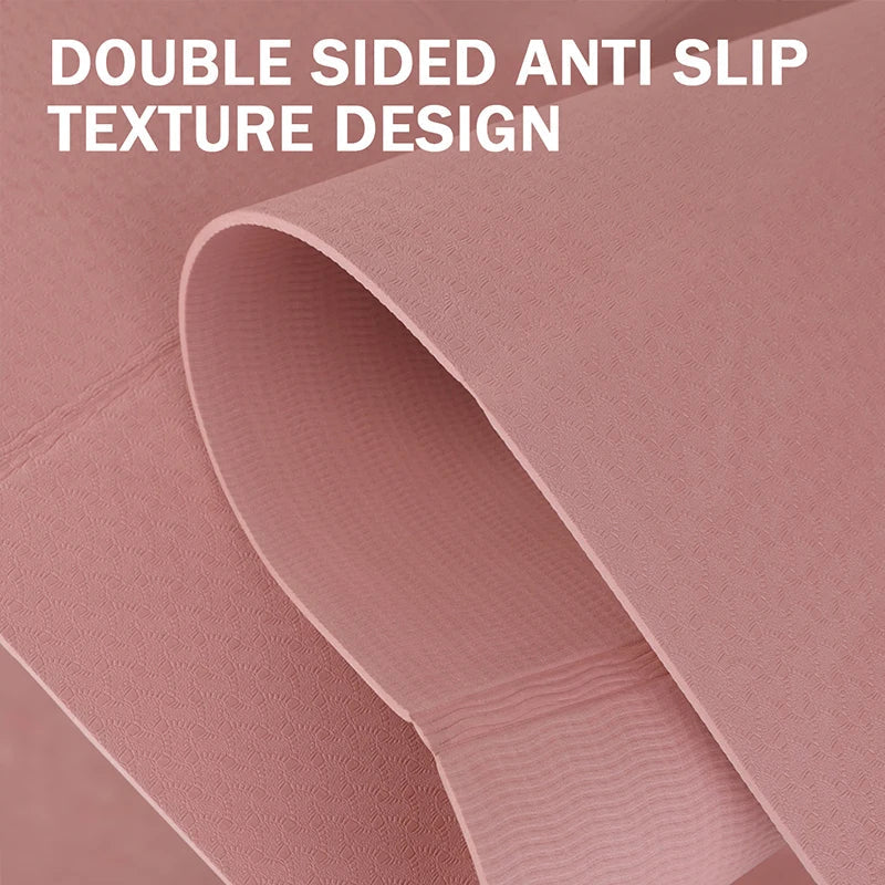 TPE Folding Portable Non-Slip Yoga Mat