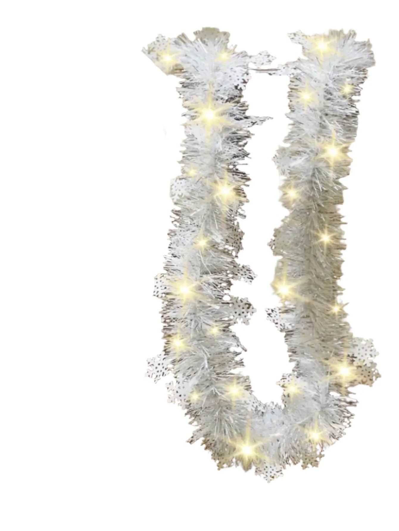 Christmas Snowflake Wire Wreath