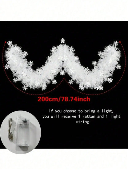 Christmas Snowflake Wire Wreath