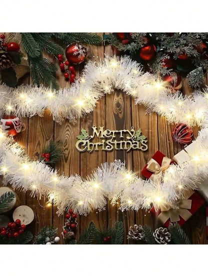 Christmas Snowflake Wire Wreath