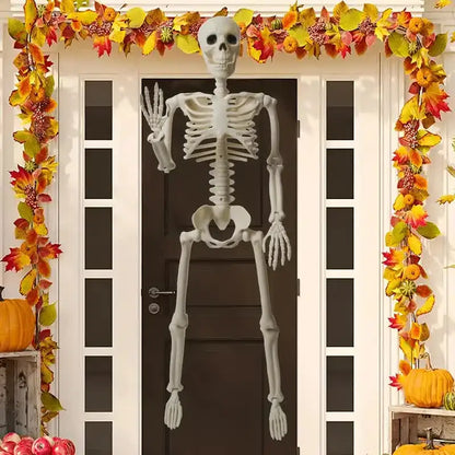 90cm Glowing Skeleton Decoration with Articulated Joints