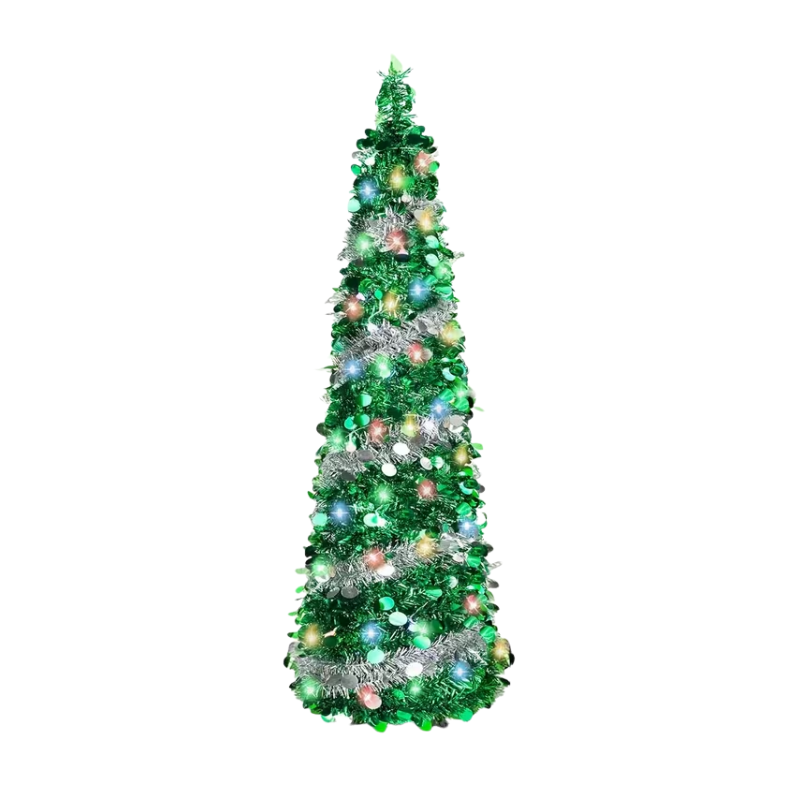 Two-Tone Foldable Christmas Tree
