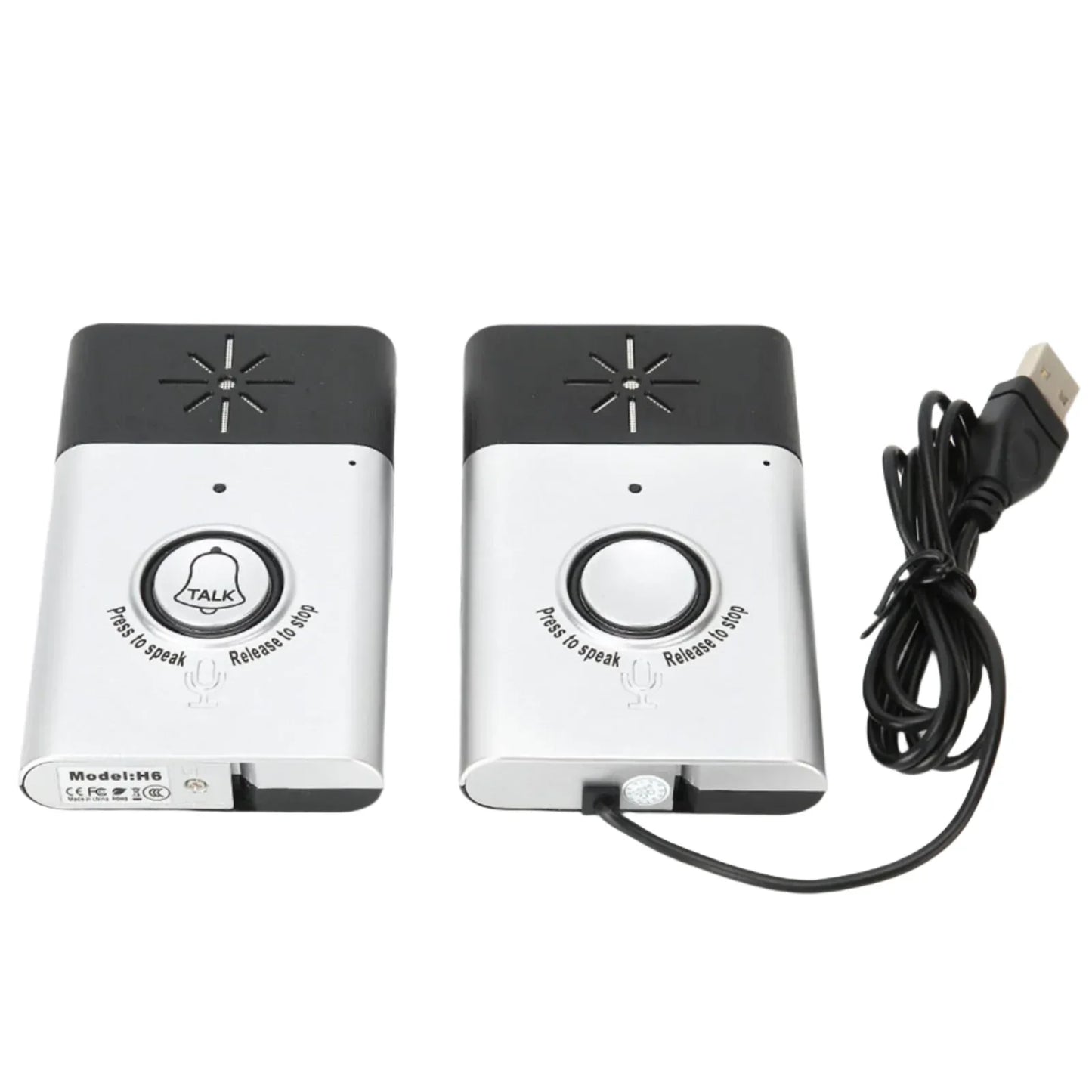 2-Way Voice Intercom Wireless Doorbell System