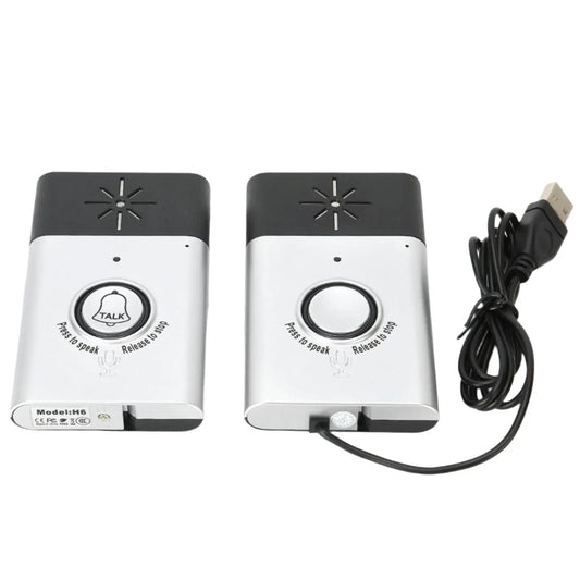 2-Way Voice Intercom Wireless Doorbell System