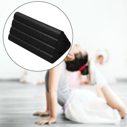 Yoga Block & Massage Roller Density Foam (Black)