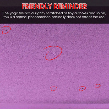 Yoga Building Blocks EVA Pilates Bricks (2 Pcs)