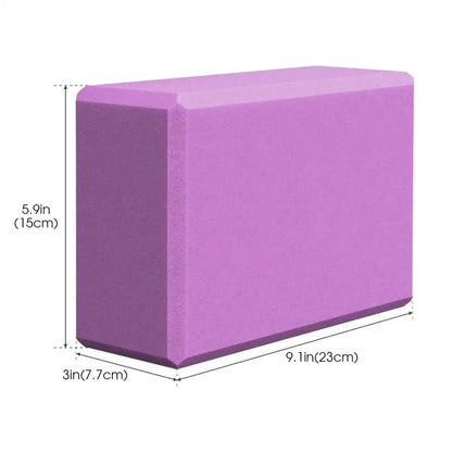 Yoga Building Blocks EVA Pilates Bricks (2 Pcs)