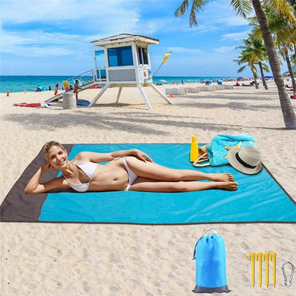 Waterproof Pocket Blanket for Outdoor Picnic (200x210cm)