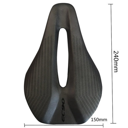 Comfortable Bicycle Saddle with Steel Guide Rail and Advanced EVA Padding