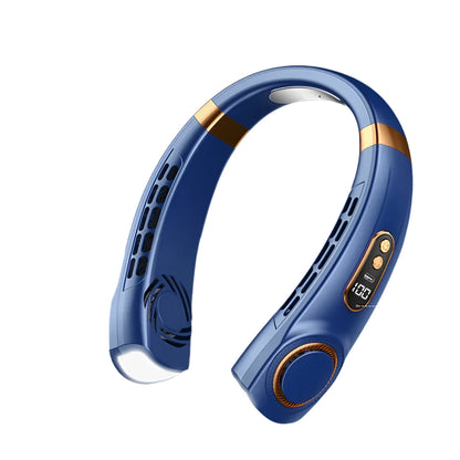 Bladeless USB Display Portable Neck Fan