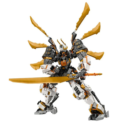 Ninja Series Titan Dragon Mech Building Blocks Toy Set