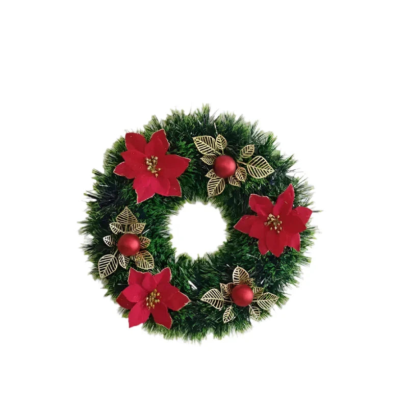 Christmas Wreath Hanging Miniature Garland Decoration