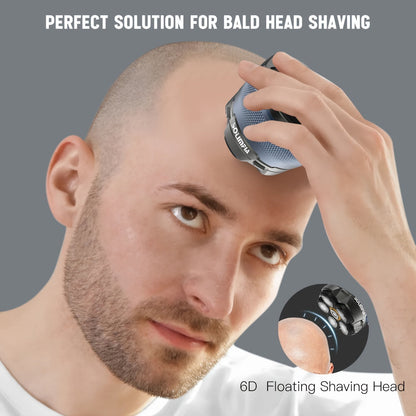 Electric Head Shaver 6D for Bald Men