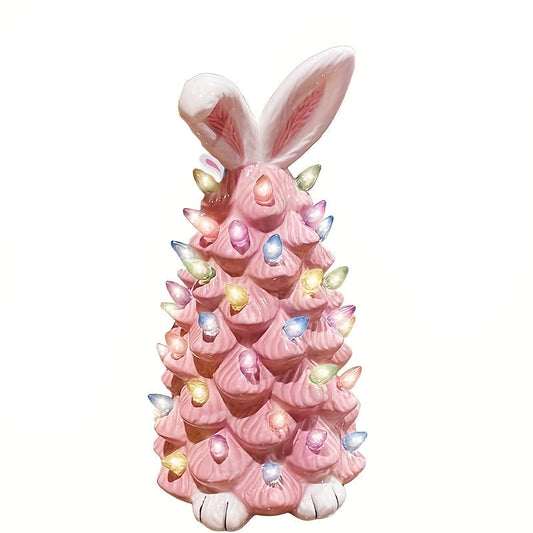 Easter Bunny Night Light with Uplight for Tabletop