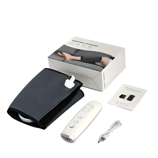 Leg Massager for Circulation with Air Compression & Heat(Gray)