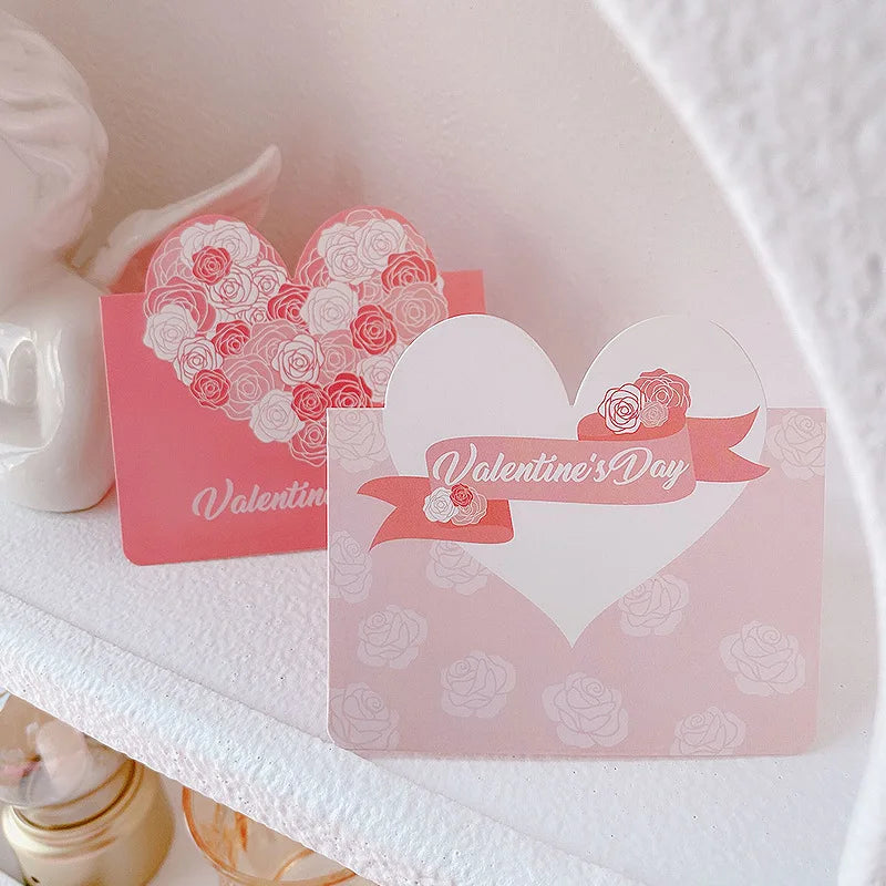 20Pcs 3D Cloud Heart Paper Greeting Cards