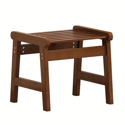 Relax in Style with the Bamboo Stool