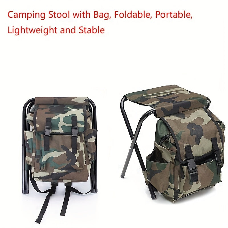 Camping Foldable Stool with Storage Bag