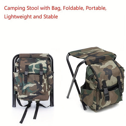 Camping Foldable Stool with Storage Bag